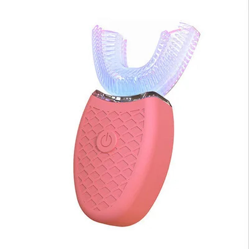 Sonic Automatic Electric Toothbrush for Adult U Shaped 360 Degree Toothbrush USB Rechargeable Teeth Cleaning & Whitening Brush